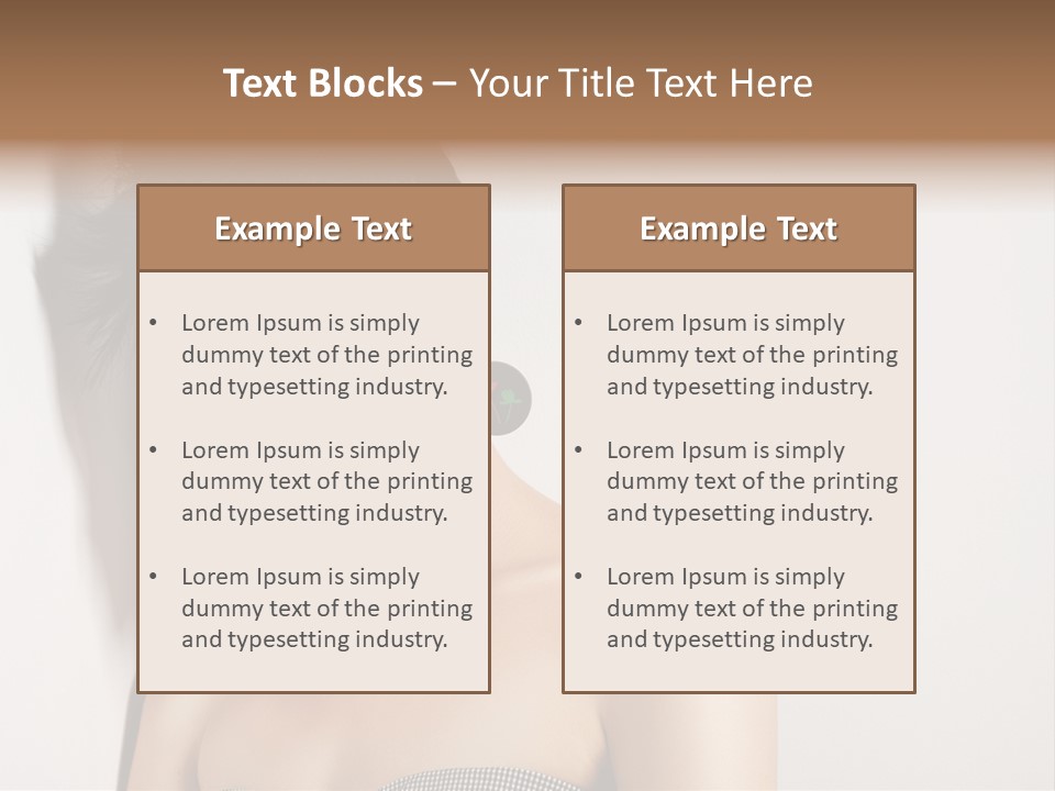 Studio Hair Trend PowerPoint Template