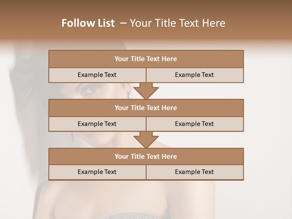 Studio Hair Trend PowerPoint Template