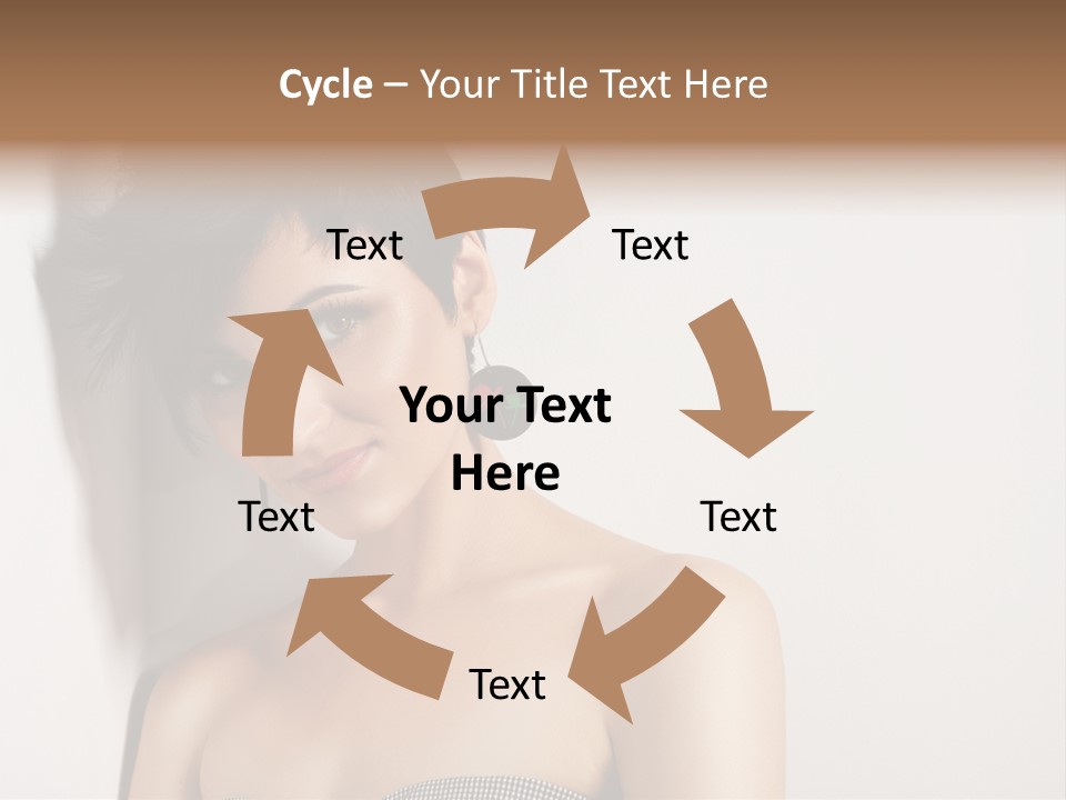 Studio Hair Trend PowerPoint Template