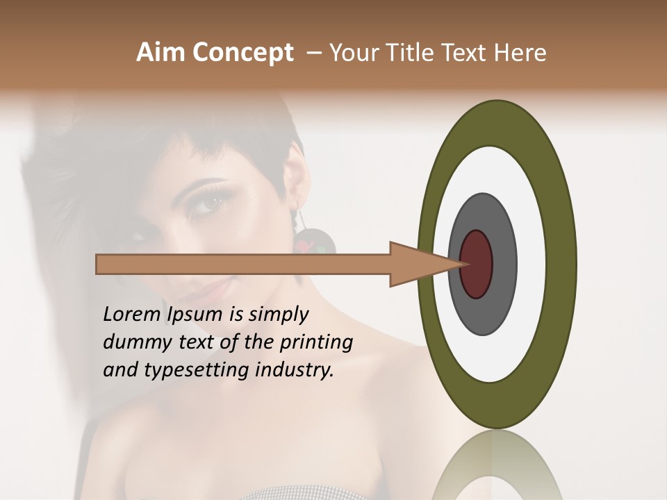 Studio Hair Trend PowerPoint Template