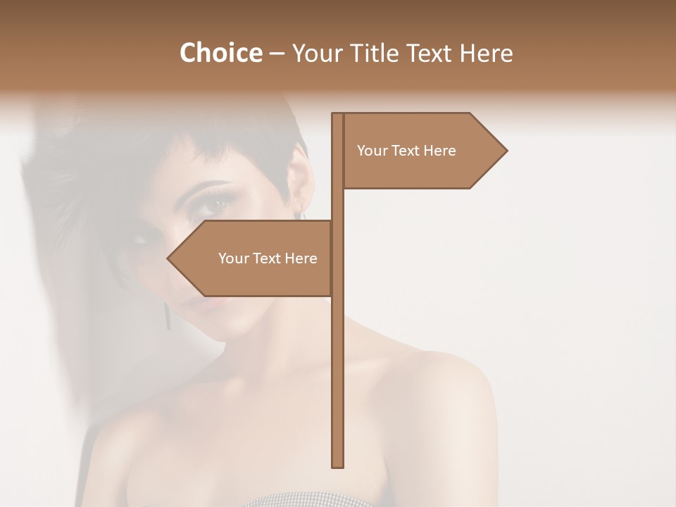 Studio Hair Trend PowerPoint Template