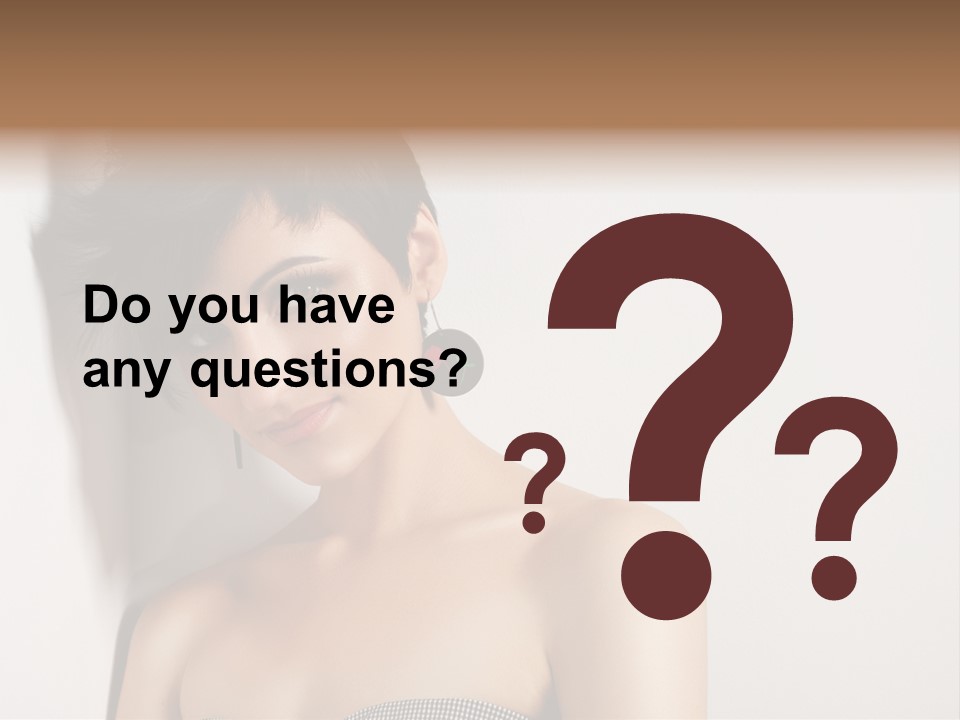 Studio Hair Trend PowerPoint Template