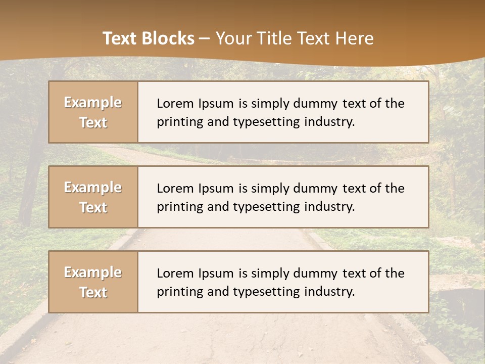 Division Solitude Color PowerPoint Template