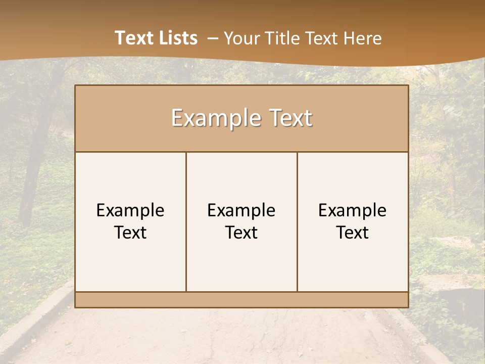 Division Solitude Color PowerPoint Template