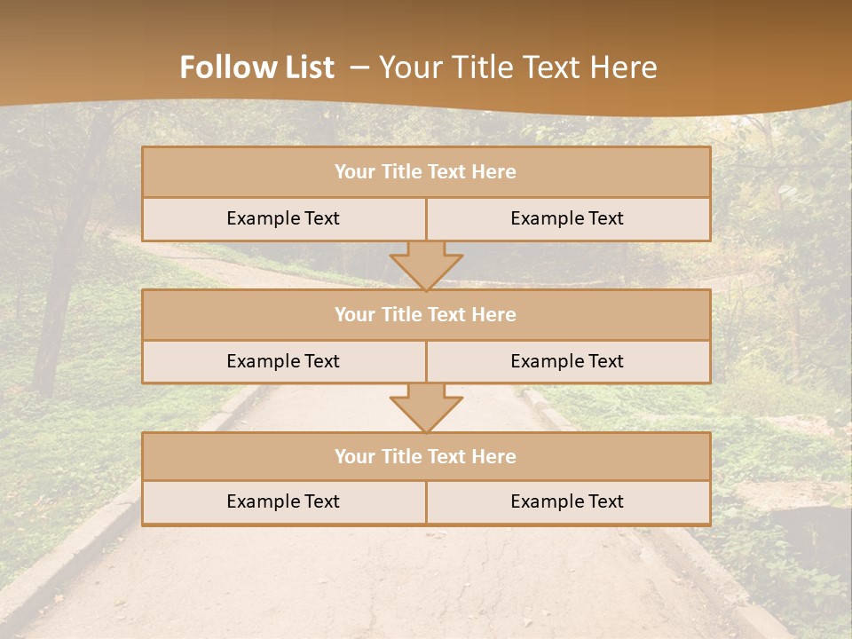 Division Solitude Color PowerPoint Template
