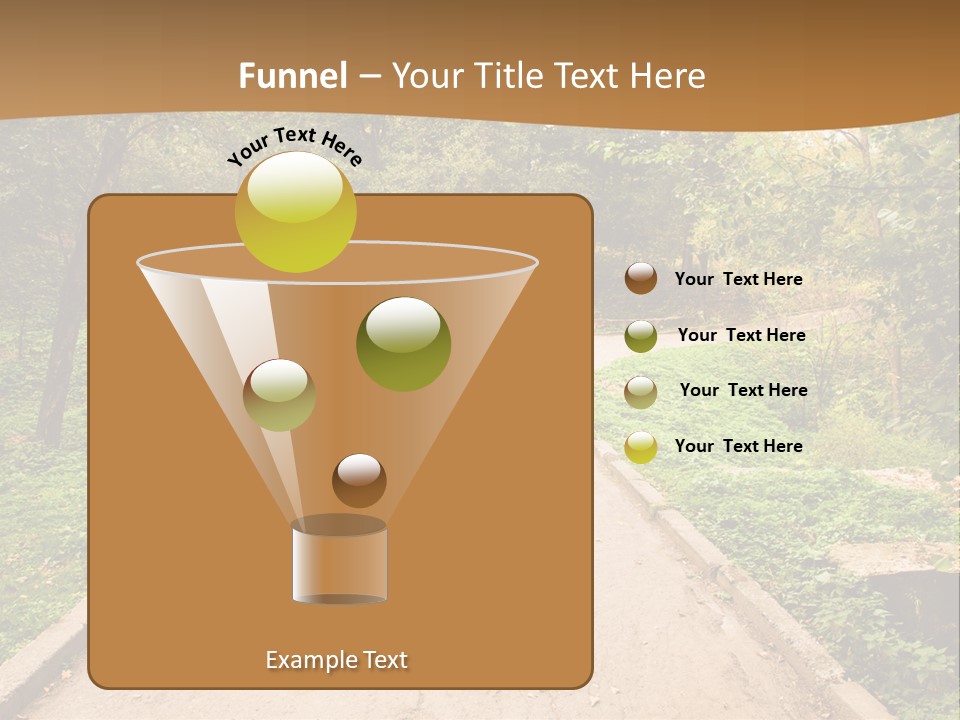 Division Solitude Color PowerPoint Template