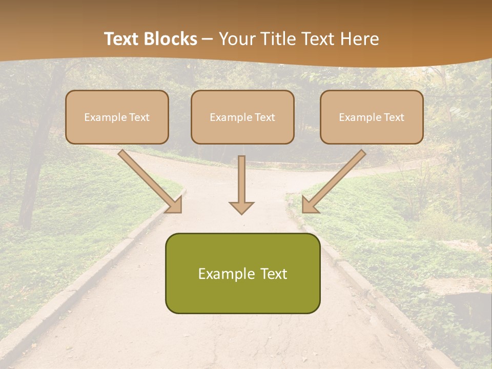 Division Solitude Color PowerPoint Template