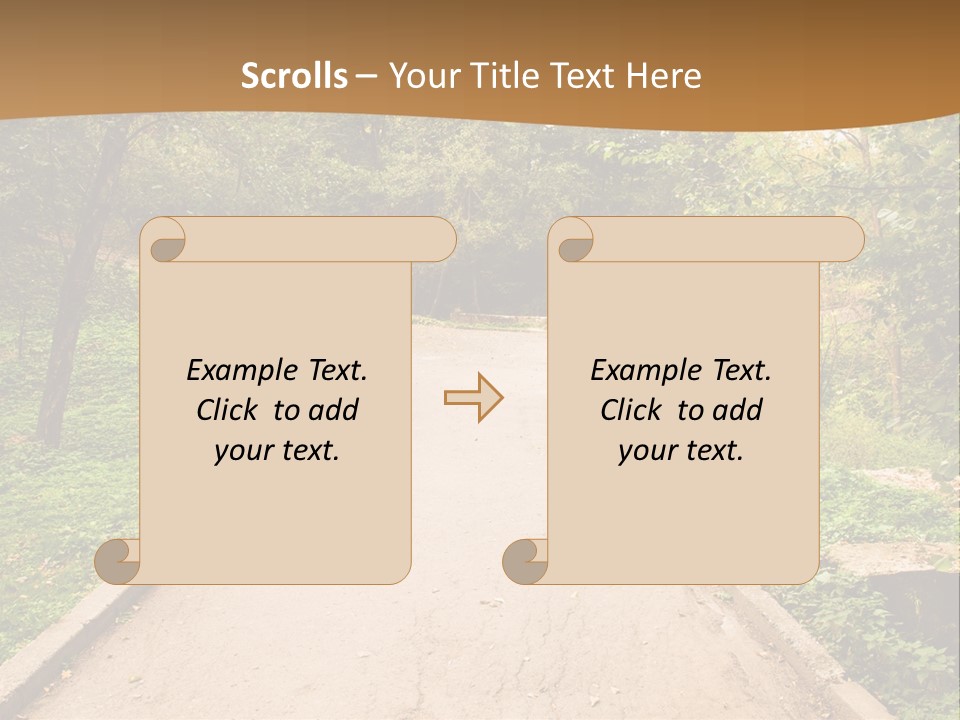 Division Solitude Color PowerPoint Template