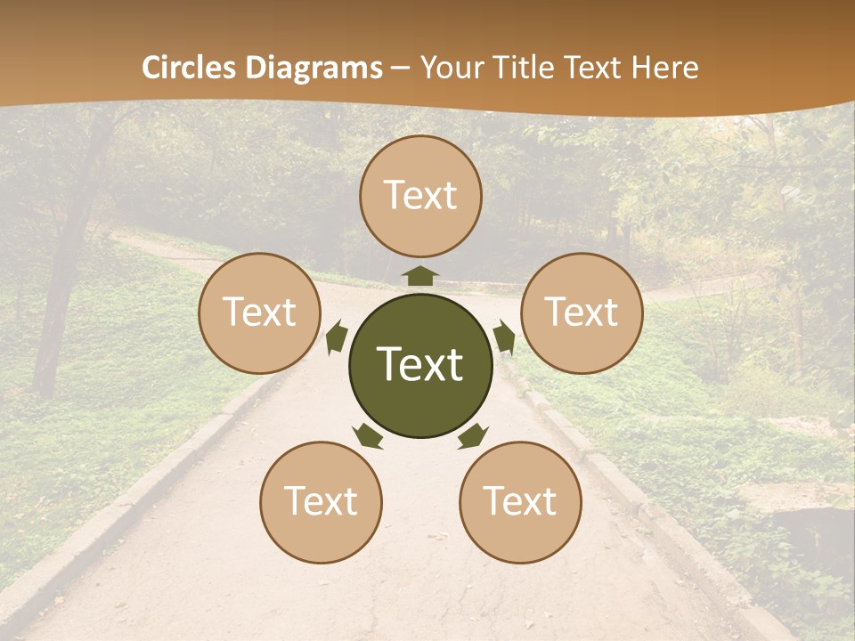 Division Solitude Color PowerPoint Template