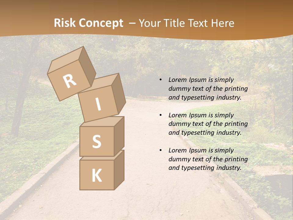 Division Solitude Color PowerPoint Template