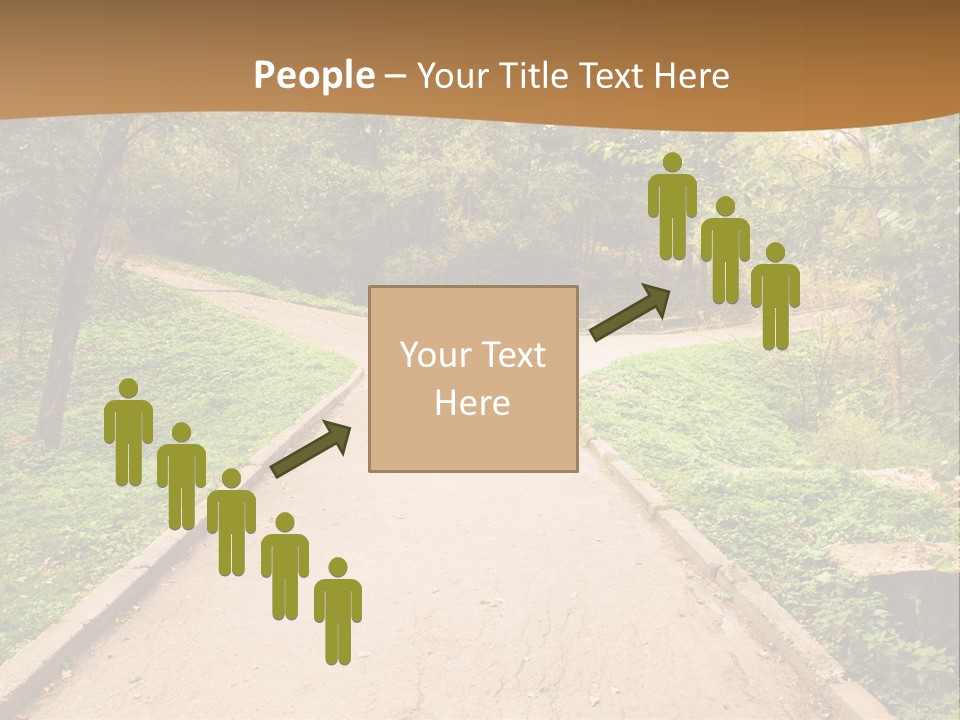 Division Solitude Color PowerPoint Template