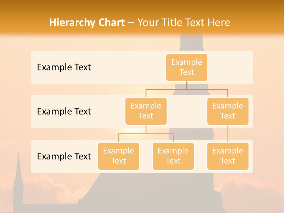 Facade River Cityscape PowerPoint Template