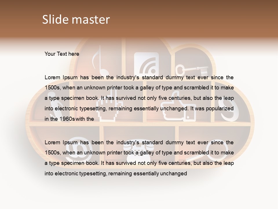 Cursor Like Connection PowerPoint Template