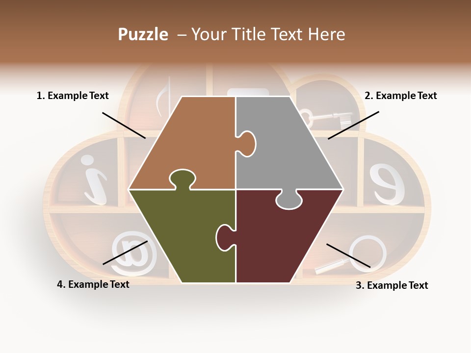 Cursor Like Connection PowerPoint Template