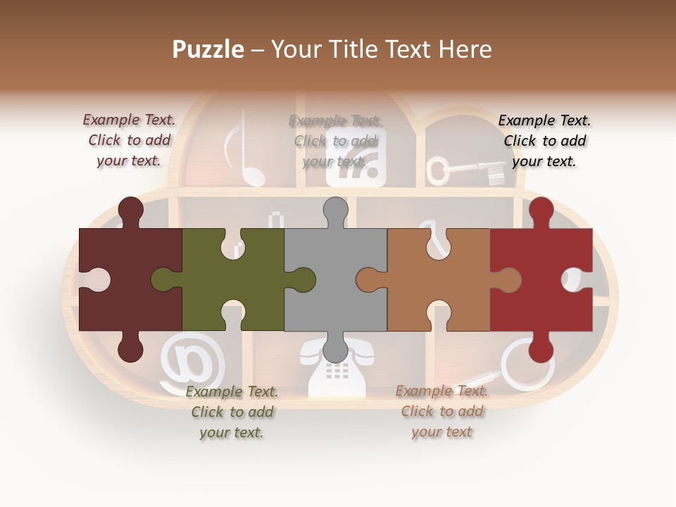 Cursor Like Connection PowerPoint Template