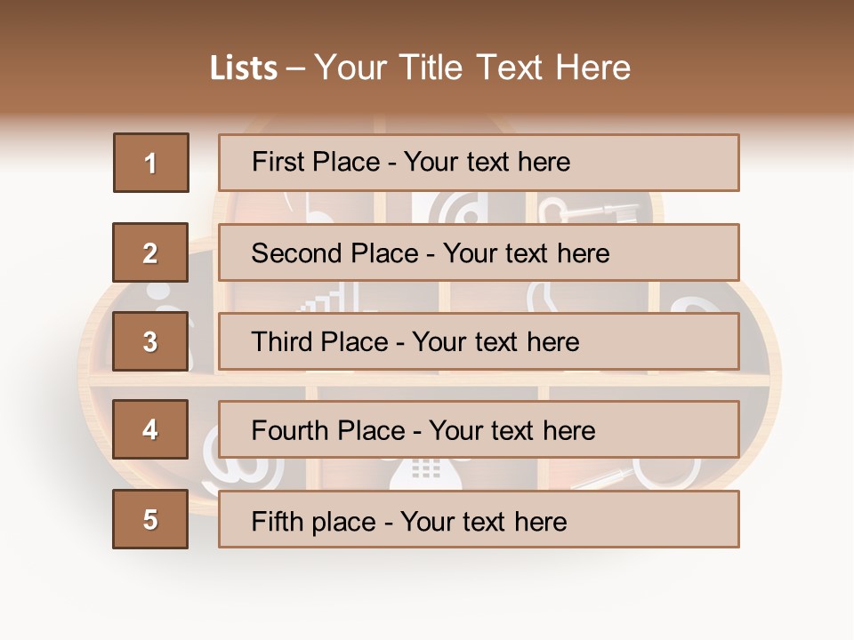 Cursor Like Connection PowerPoint Template