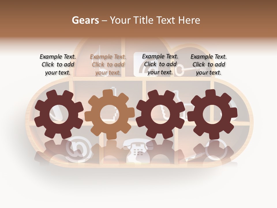 Cursor Like Connection PowerPoint Template