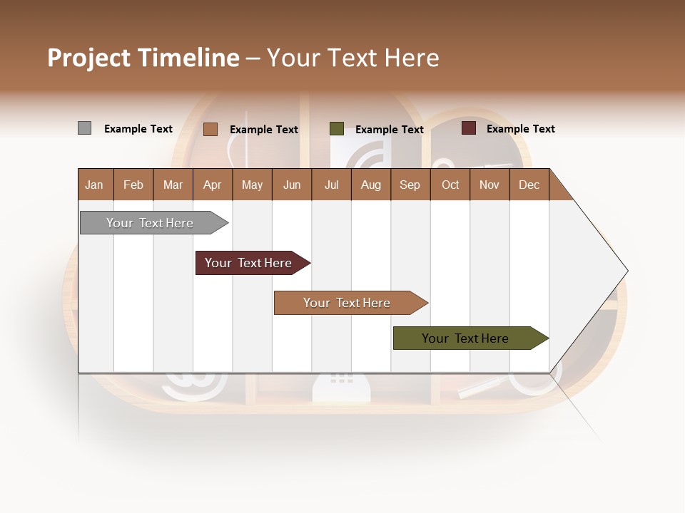 Cursor Like Connection PowerPoint Template