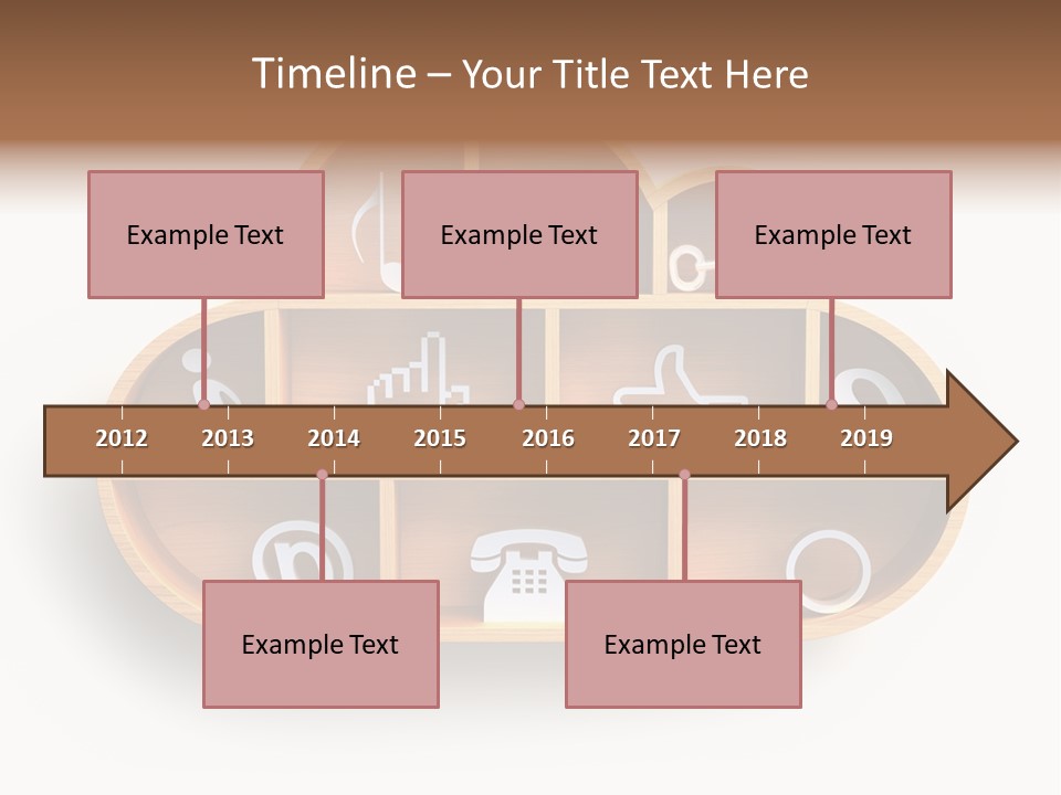 Cursor Like Connection PowerPoint Template
