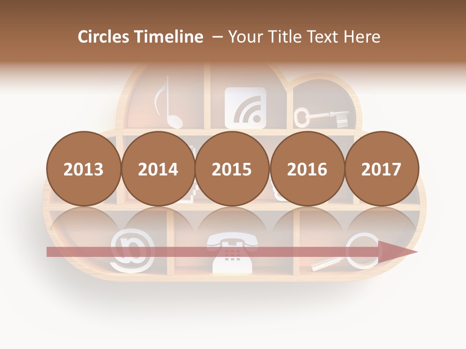 Cursor Like Connection PowerPoint Template