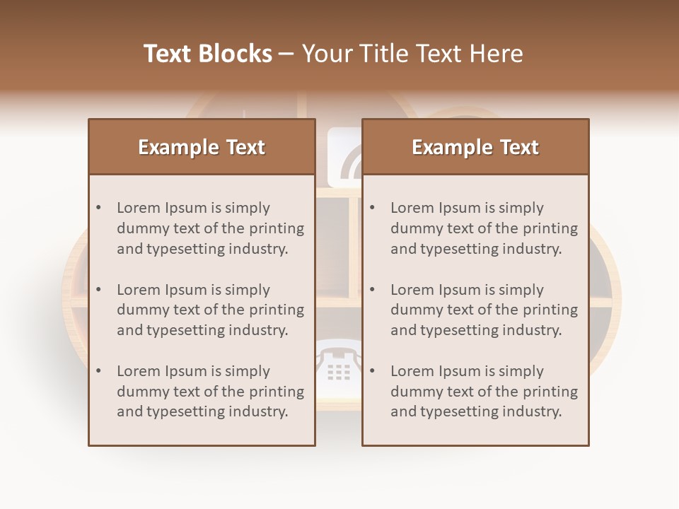 Cursor Like Connection PowerPoint Template