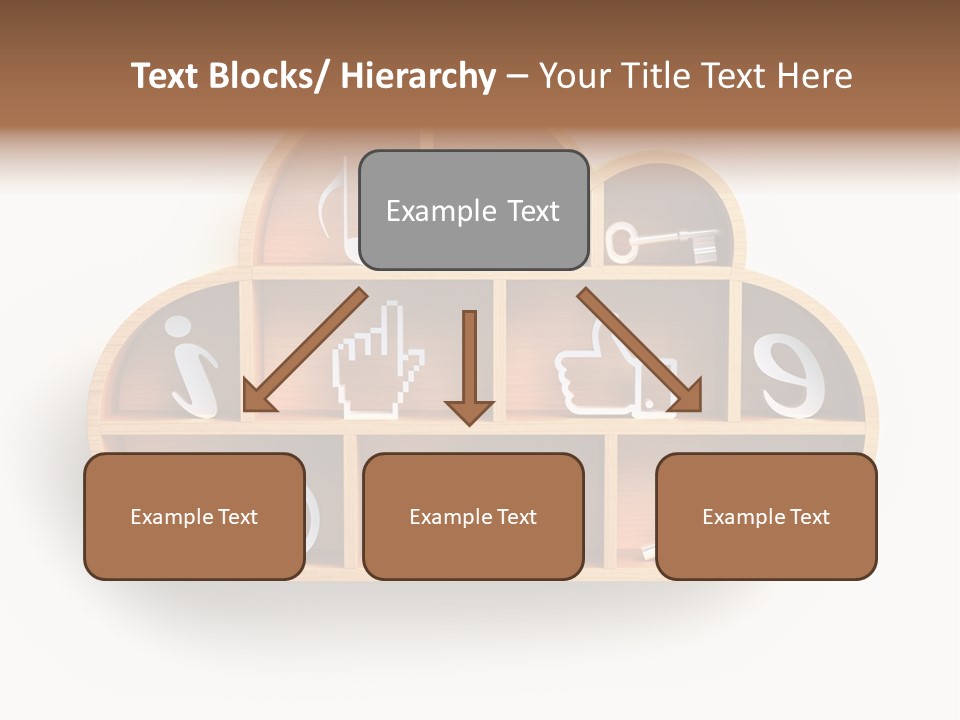Cursor Like Connection PowerPoint Template