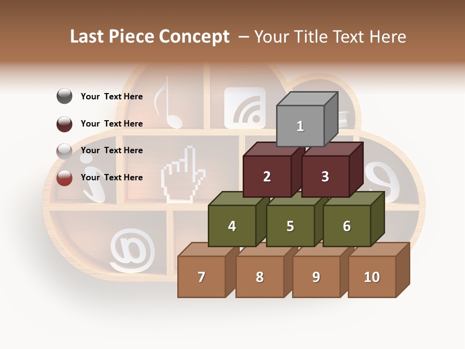 Cursor Like Connection PowerPoint Template