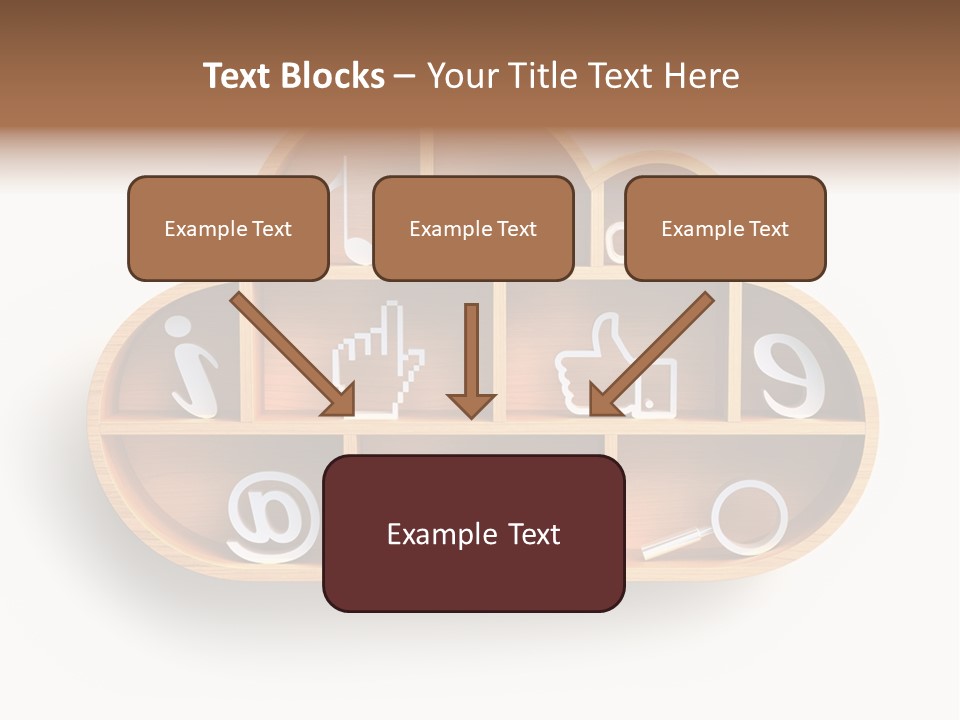 Cursor Like Connection PowerPoint Template