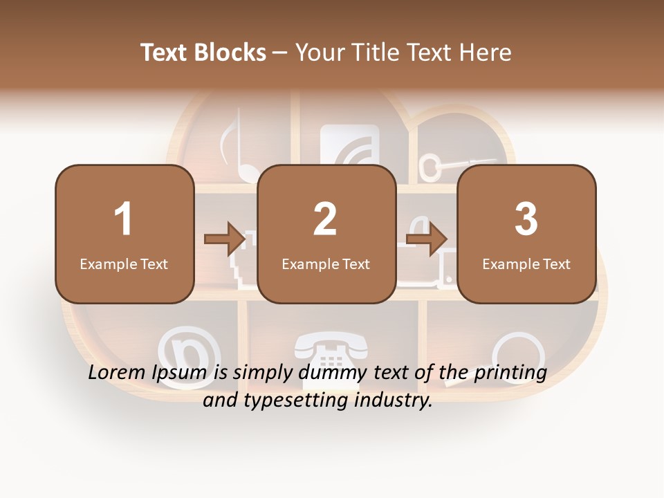 Cursor Like Connection PowerPoint Template