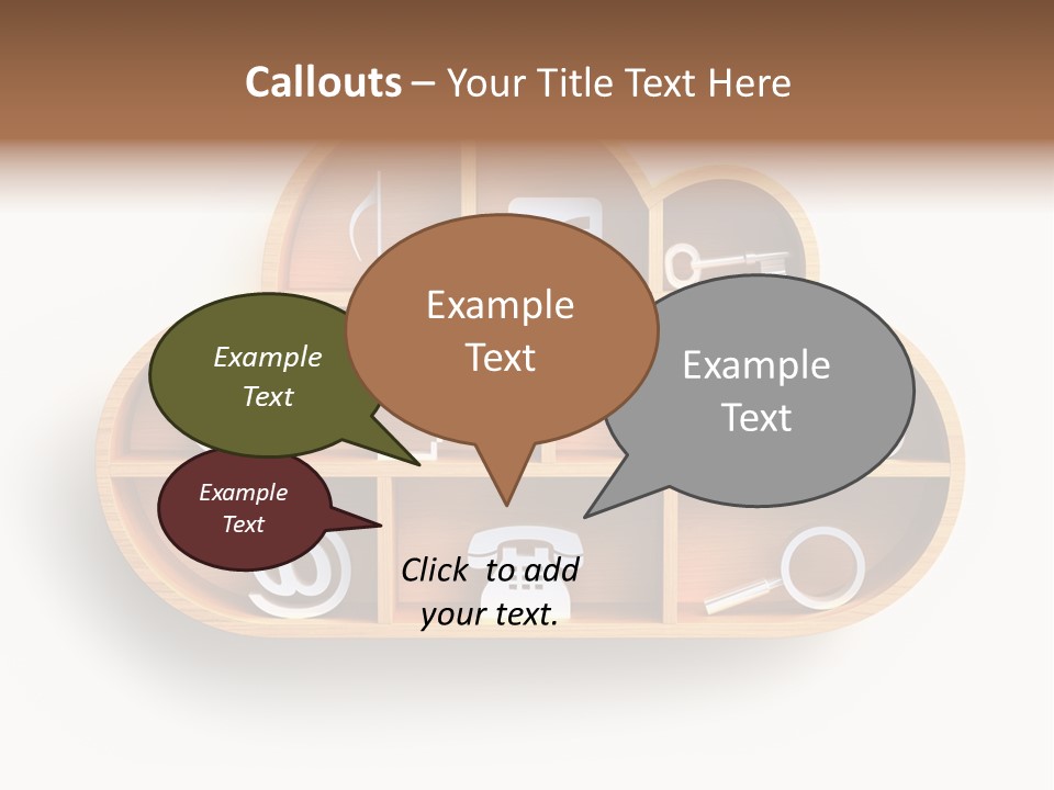 Cursor Like Connection PowerPoint Template
