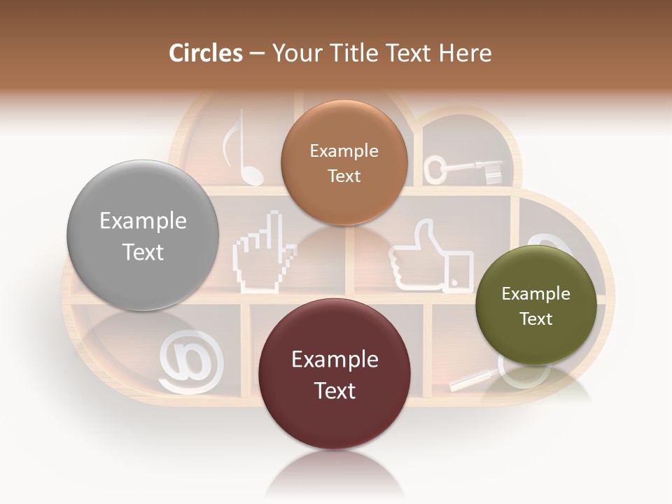Cursor Like Connection PowerPoint Template