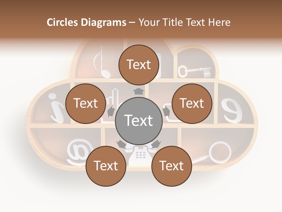 Cursor Like Connection PowerPoint Template