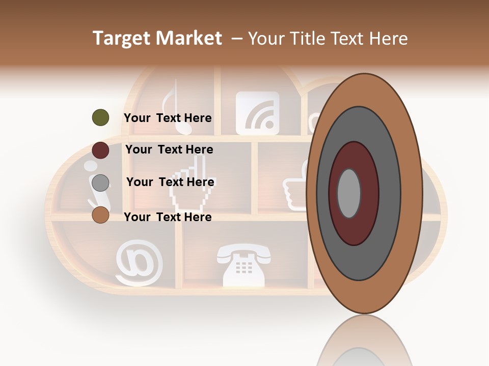 Cursor Like Connection PowerPoint Template