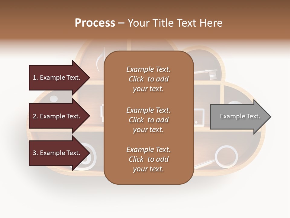 Cursor Like Connection PowerPoint Template