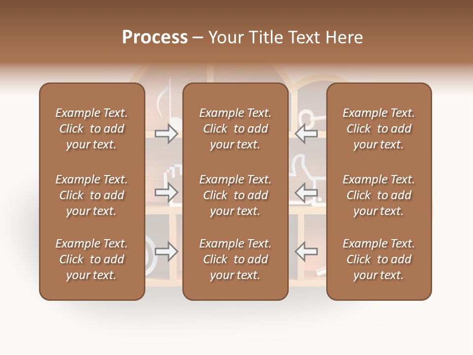 Cursor Like Connection PowerPoint Template