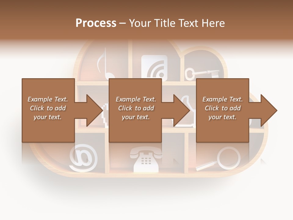 Cursor Like Connection PowerPoint Template