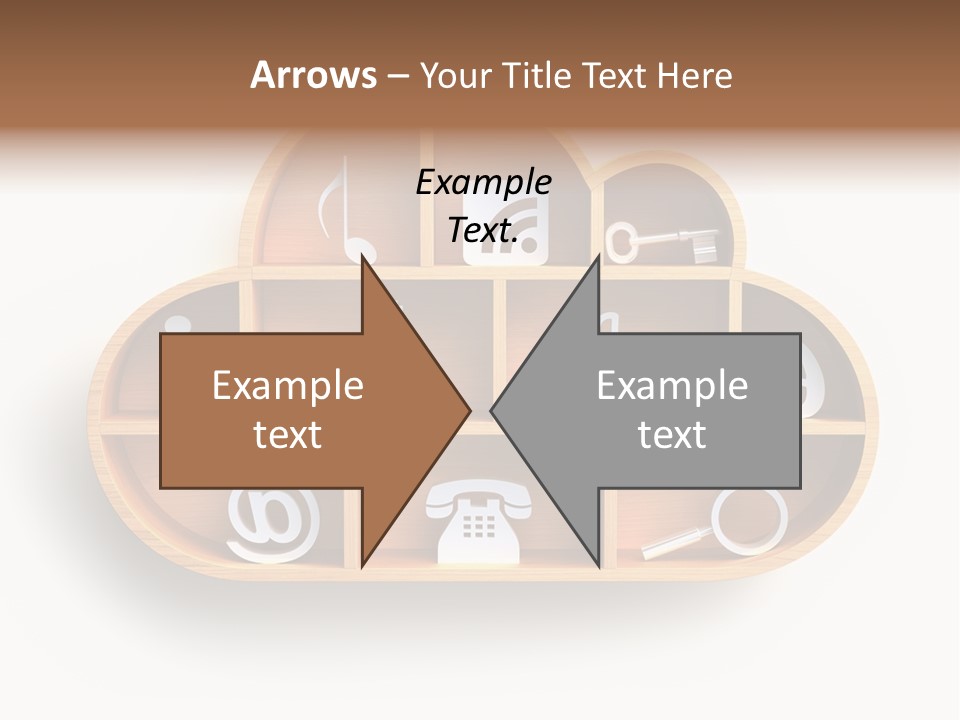 Cursor Like Connection PowerPoint Template