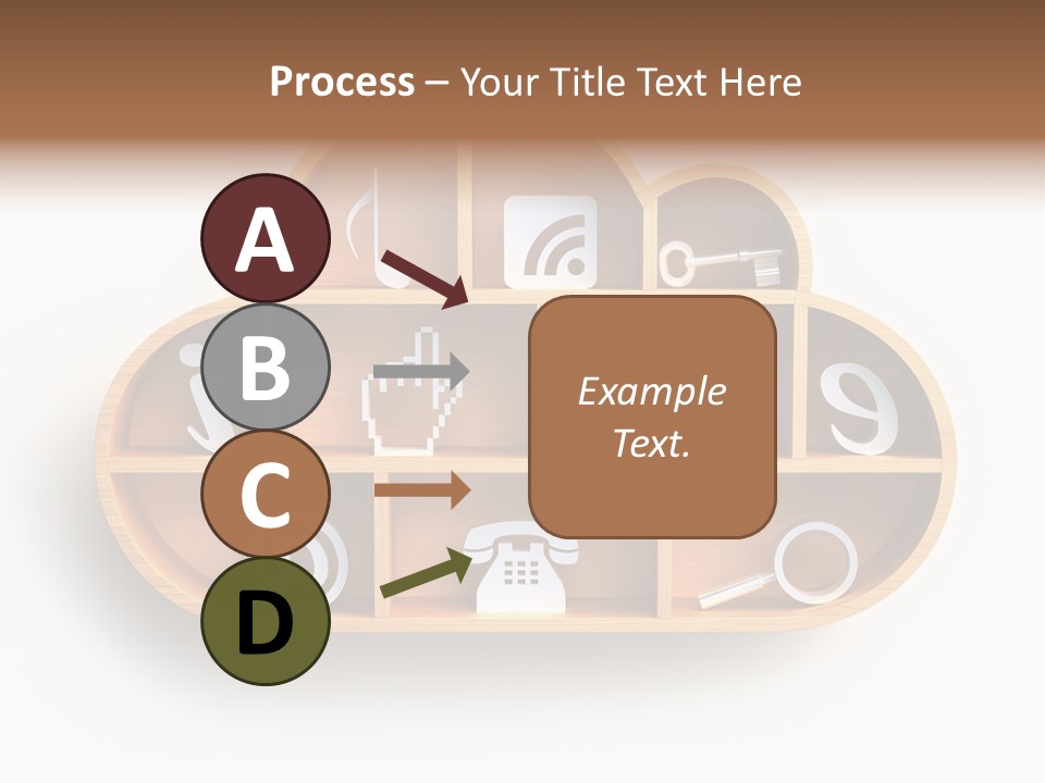 Cursor Like Connection PowerPoint Template