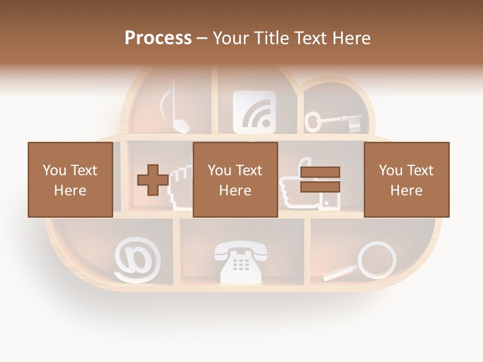 Cursor Like Connection PowerPoint Template