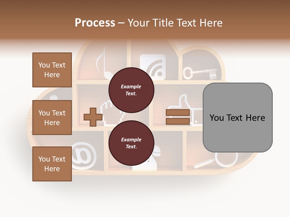 Cursor Like Connection PowerPoint Template