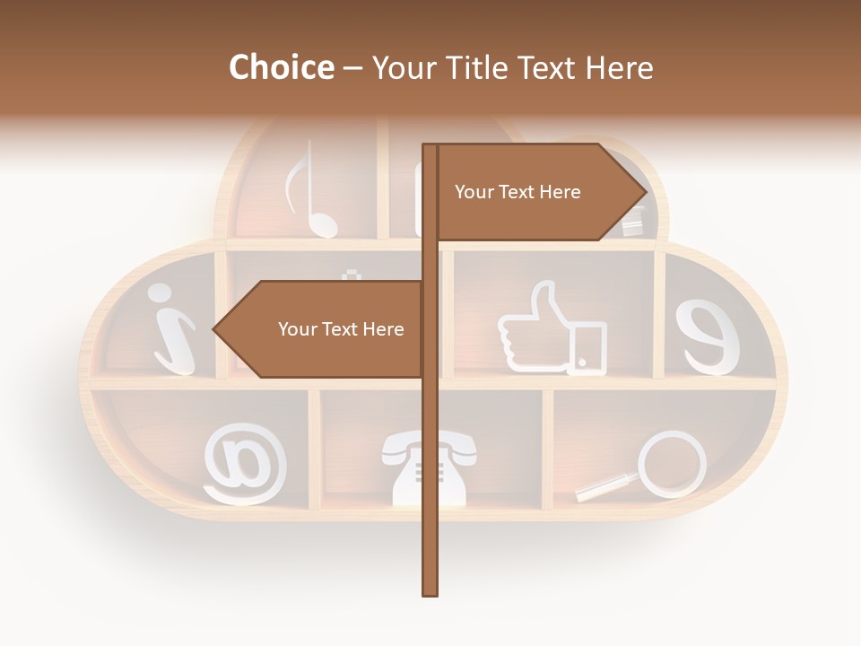 Cursor Like Connection PowerPoint Template