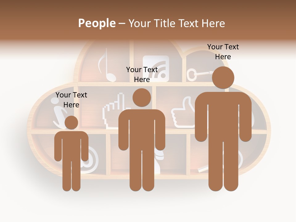 Cursor Like Connection PowerPoint Template