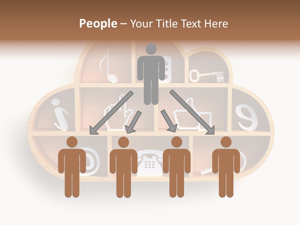 Cursor Like Connection PowerPoint Template