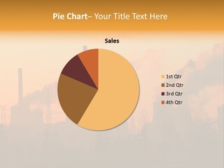 Turbine Heat Coal PowerPoint Template