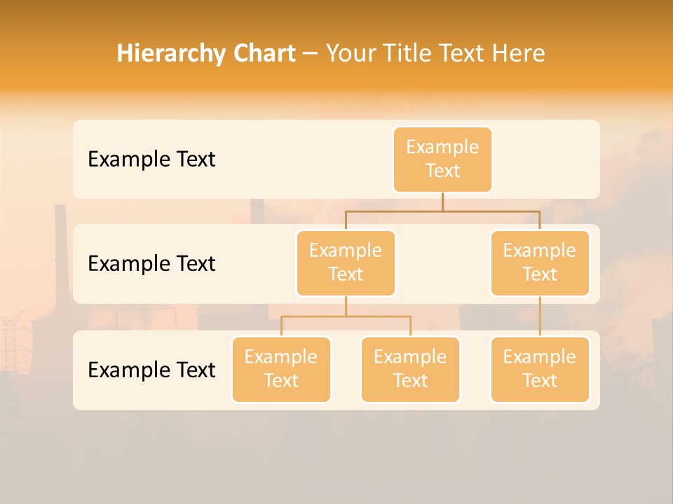 Turbine Heat Coal PowerPoint Template