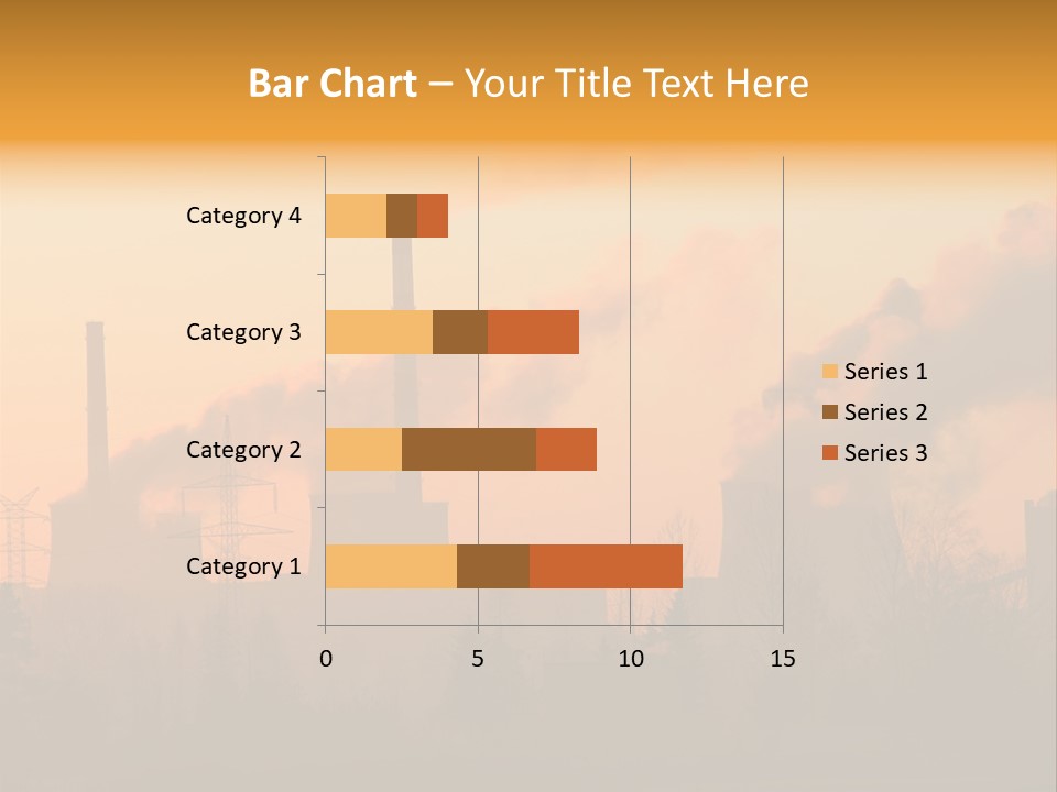 Turbine Heat Coal PowerPoint Template