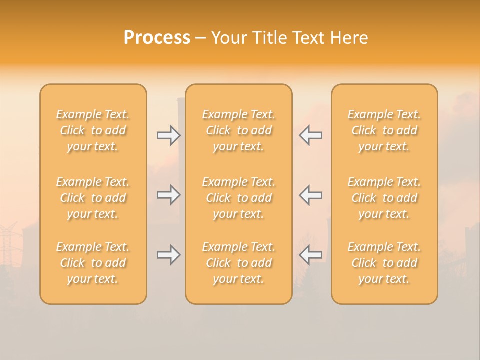 Turbine Heat Coal PowerPoint Template