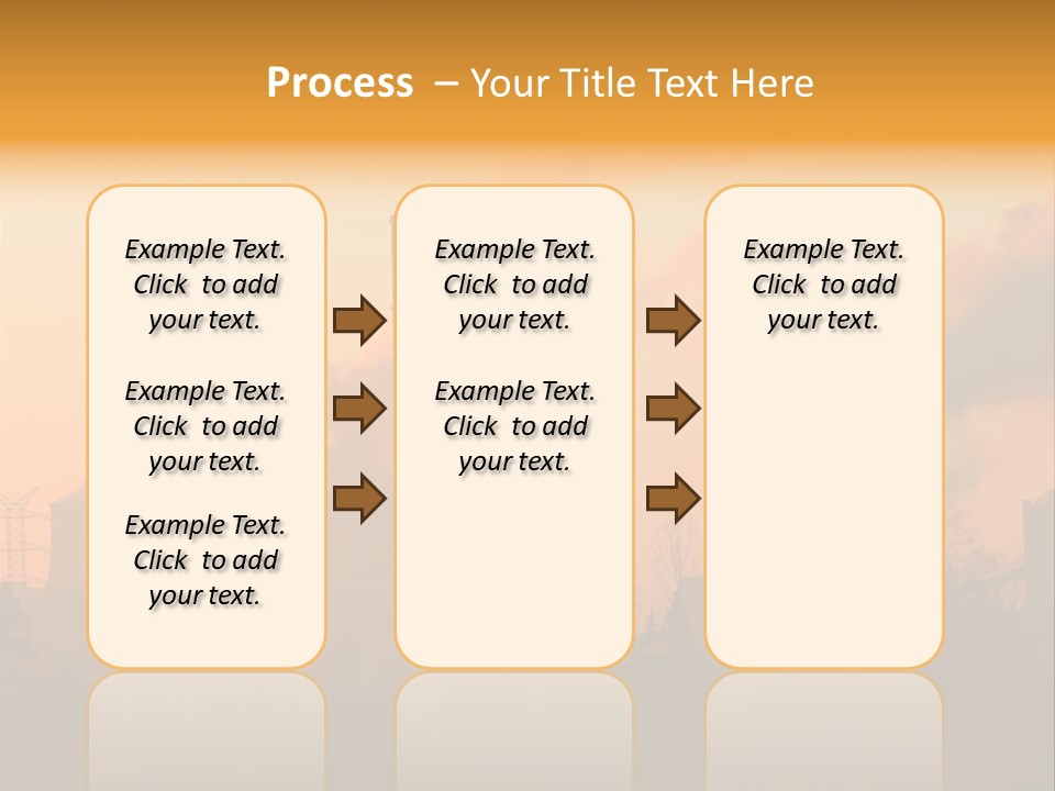 Turbine Heat Coal PowerPoint Template
