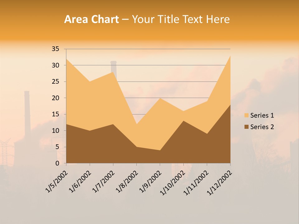 Turbine Heat Coal PowerPoint Template