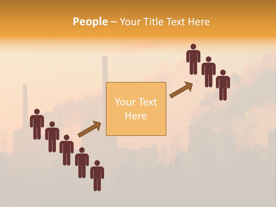 Turbine Heat Coal PowerPoint Template